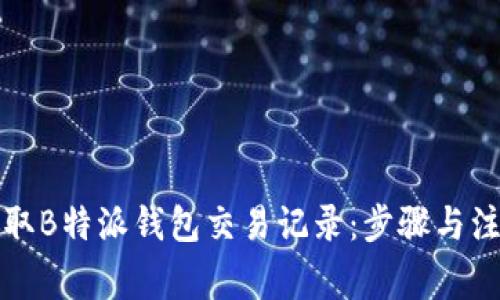 如何调取B特派钱包交易记录：步骤与注意事项