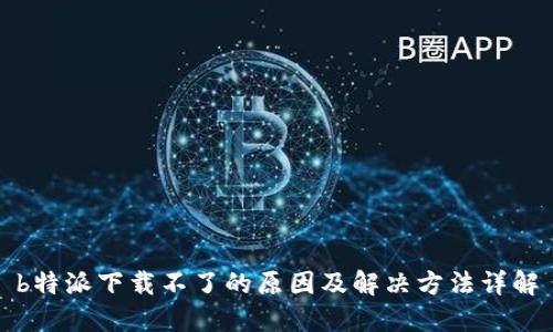b特派下载不了的原因及解决方法详解